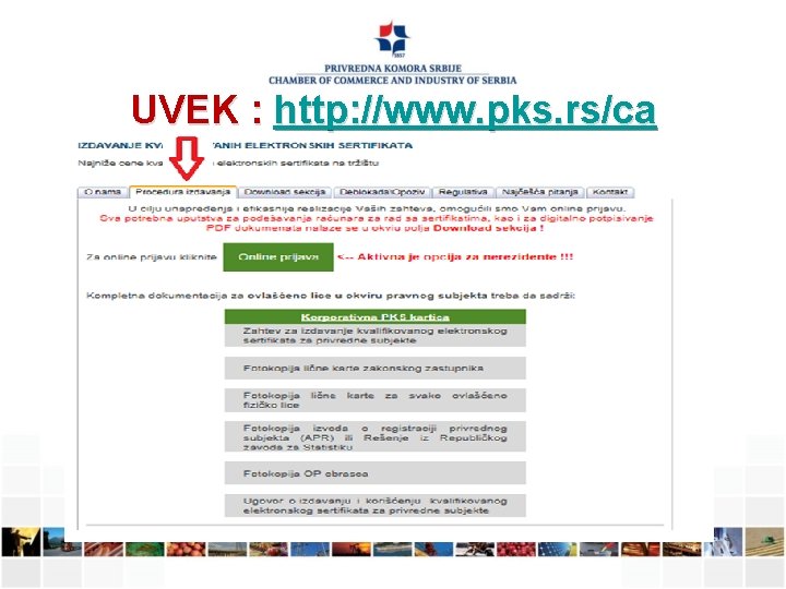 UVEK : http: //www. pks. rs/ca 