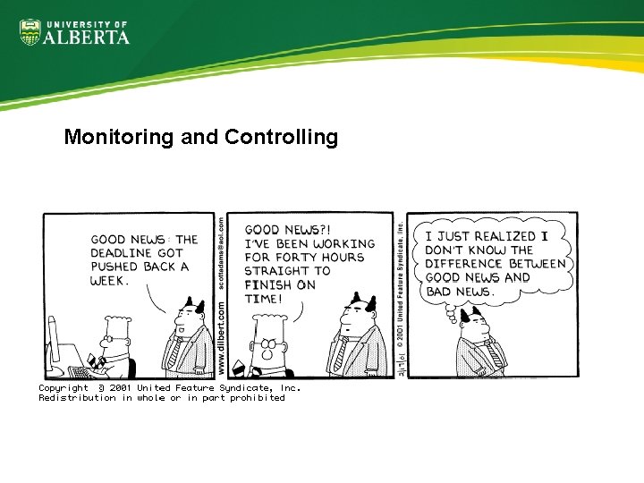 Monitoring and Controlling 