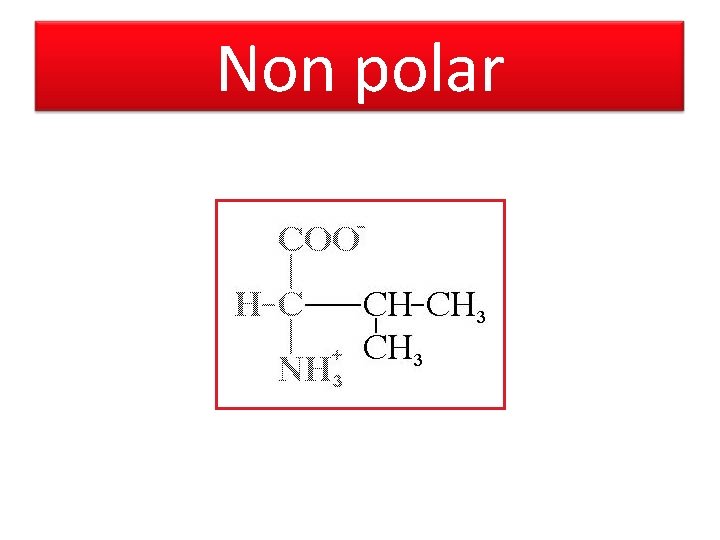 Non polar 