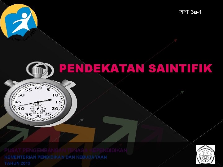 PPT 3 a-1 PENDEKATAN SAINTIFIK PUSAT PENGEMBANGAN TENAGA KEPENDIDIKAN KEMENTERIAN PENDIDIKAN DAN KEBUDAYAAN TAHUN