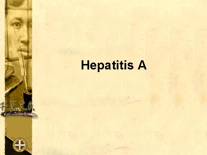 Hepatitis A 