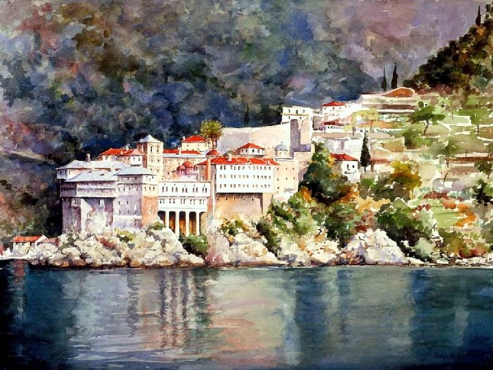 St. Gregory • Mount Athos in Norther Greece is a peninsula which is home