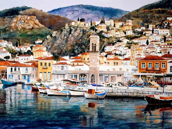 Hydra • Hydra is one of the Saronic Islands. It's proximity make it a