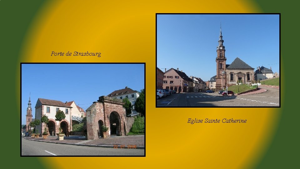 Porte de Strasbourg Eglise Sainte Catherine 