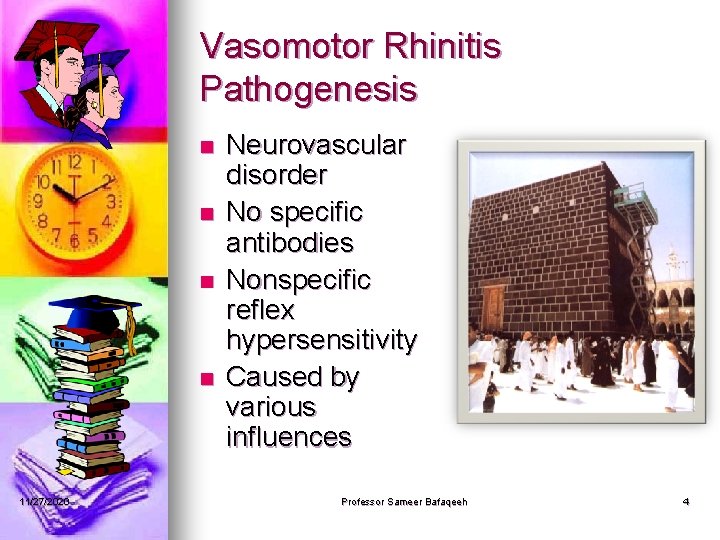 Vasomotor Rhinitis Pathogenesis n n 11/27/2020 Neurovascular disorder No specific antibodies Nonspecific reflex hypersensitivity