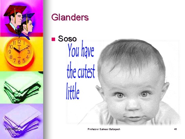 Glanders n 11/27/2020 Soso Professor Sameer Bafaqeeh 41 
