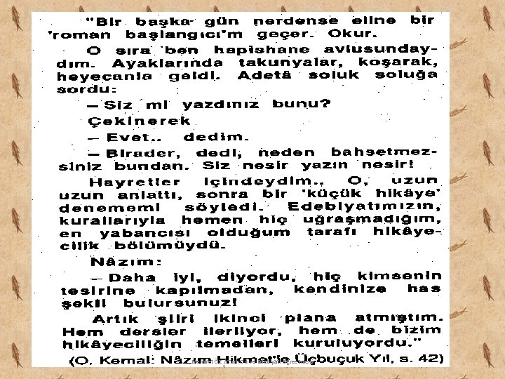 Mehmet ÖZ / Türk Dili ve Edebiyatı Öğreetmeni 