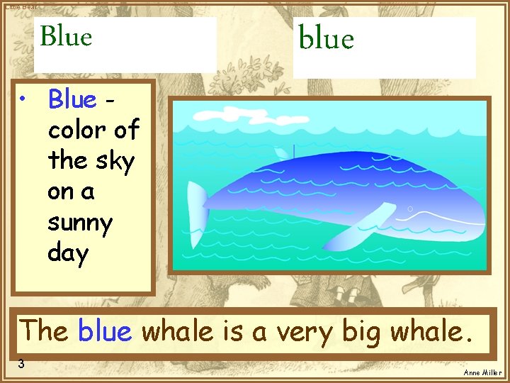 Little Bear Blue blue • Blue color of the sky on a sunny day