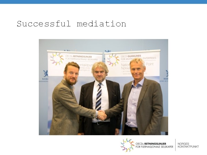 Successful mediation 