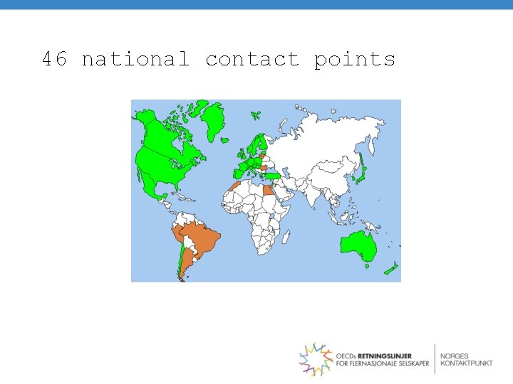 46 national contact points 