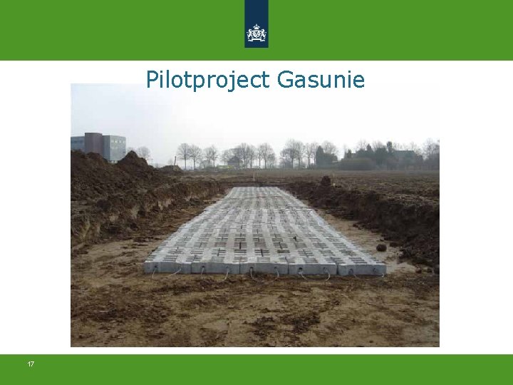 Pilotproject Gasunie 17 