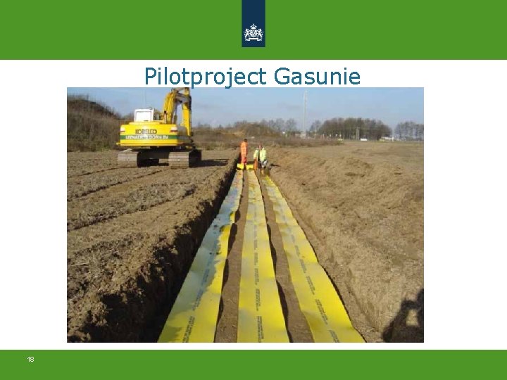 Pilotproject Gasunie 18 