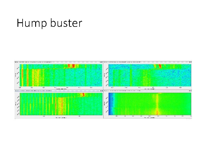 Hump buster 