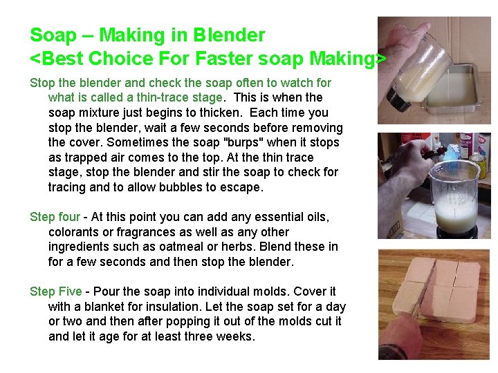 Soap – Making in Blender <Best Choice For Faster soap Making> Stop the blender