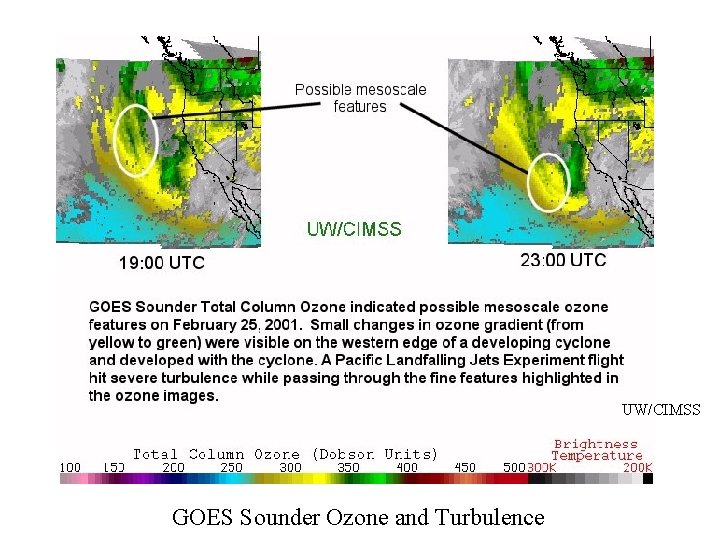 UW/CIMSS GOES Sounder Ozone and Turbulence 