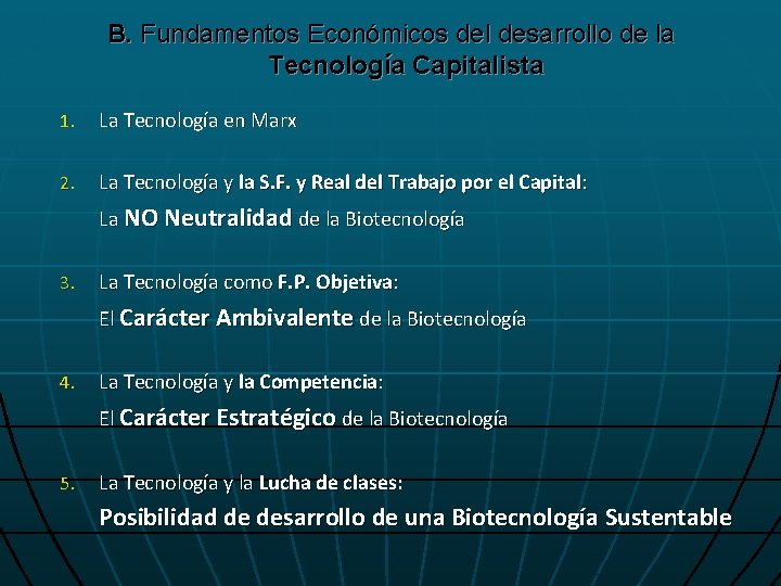 DESARROLLO DE LA BIOTECNOLOGA EN MEXICO Y CHINA