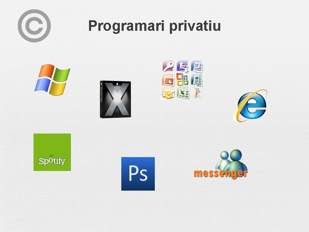 Programari privatiu 