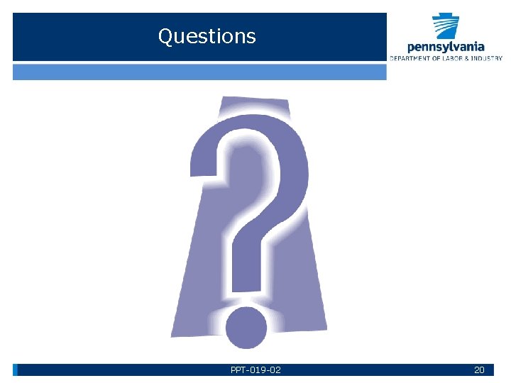 Questions PPT-019 -02 20 