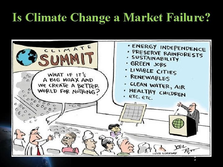 Is Climate Change a Market Failure? 26 