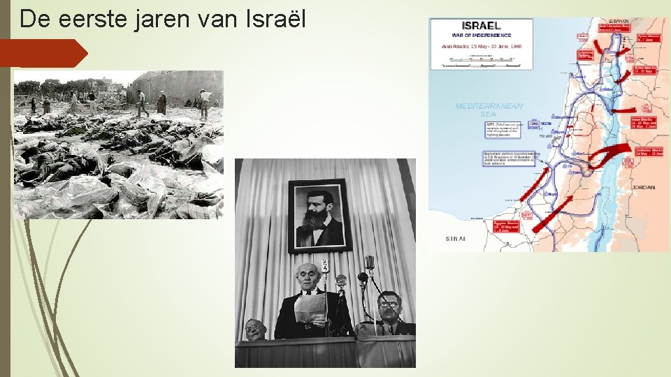 De eerste jaren van Israël 