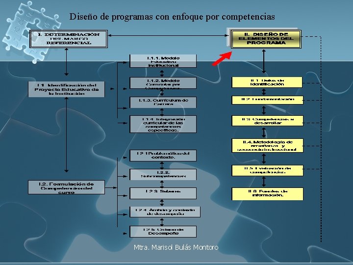 Diseño de programas con enfoque por competencias Mtra. Marisol Bulás Montoro 