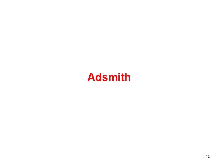 Adsmith 15 