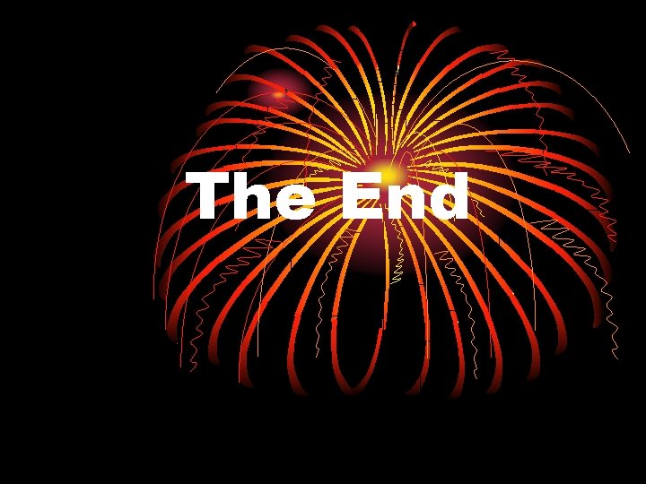 The End 
