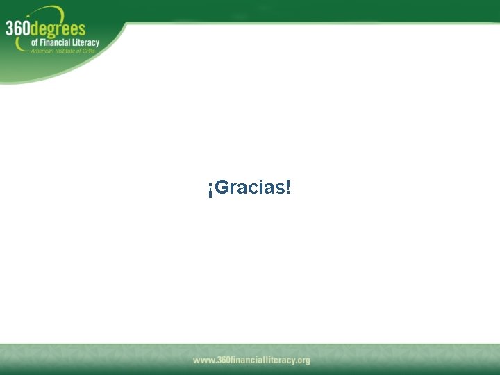 ¡Gracias! 