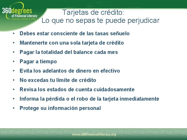 Tarjetas de crédito: Lo que no sepas te puede perjudicar • Debes estar consciente
