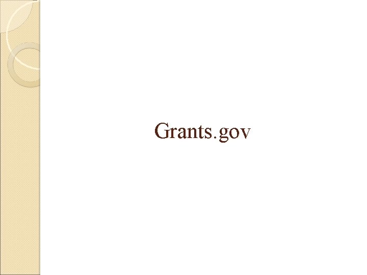 Grants. gov 