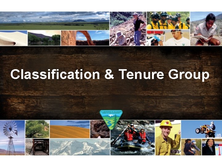 Classification & Tenure Group 