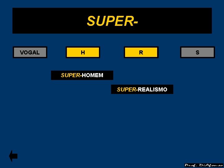 SUPERVOGAL H R SUPER-HOMEM SUPER-REALISMO S 