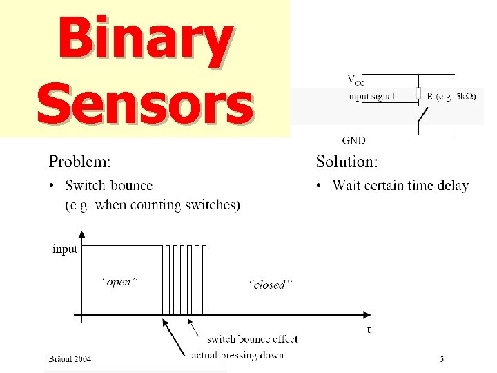 Binary Sensors 