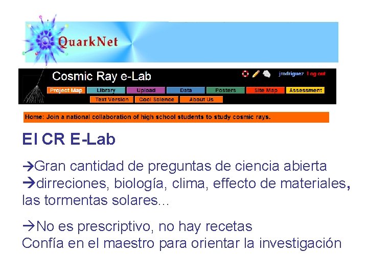 El CR E-Lab Gran cantidad de preguntas de ciencia abierta dirreciones, biología, clima, effecto