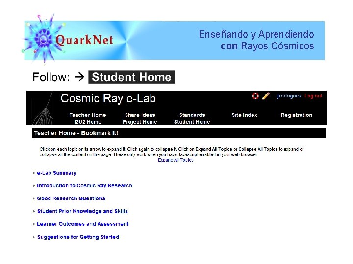 Enseñando y Aprendiendo con Rayos Cósmicos 