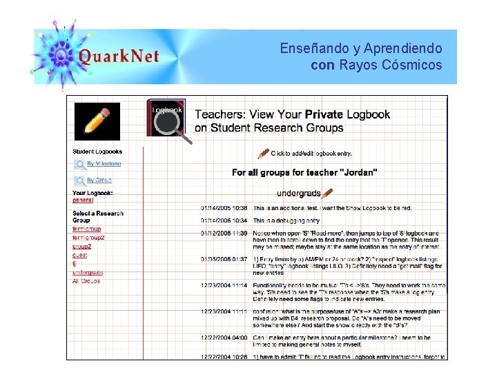 Enseñando y Aprendiendo con Rayos Cósmicos 