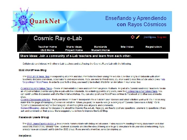 Enseñando y Aprendiendo con Rayos Cósmicos 