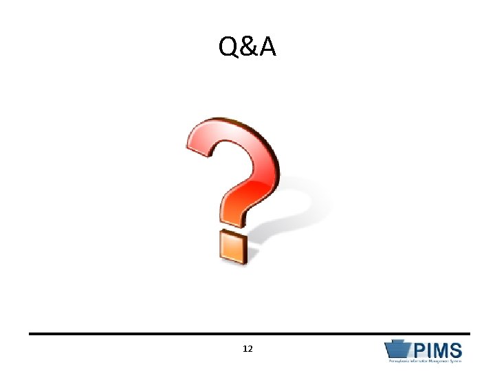 Q&A 12 