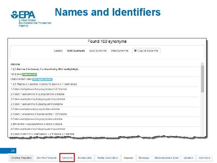 Names and Identifiers 25 