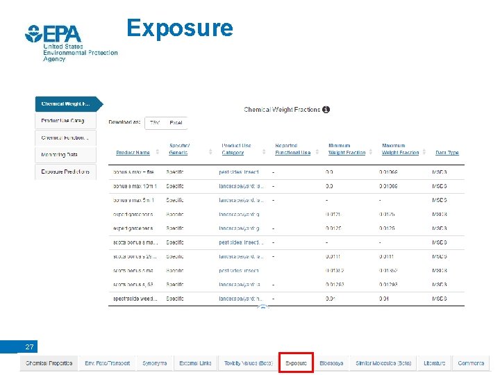 Exposure 27 