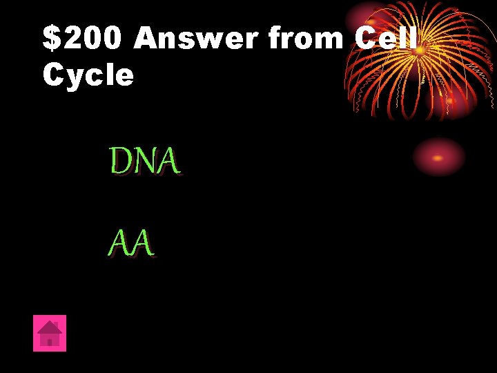 $200 Answer from Cell Cycle DNA AA 