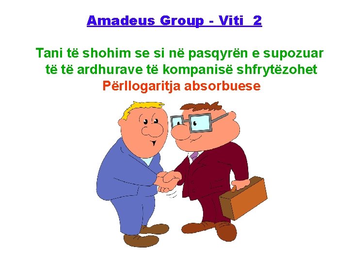 Amadeus Group - Viti 2 Tani të shohim se si në pasqyrën e supozuar