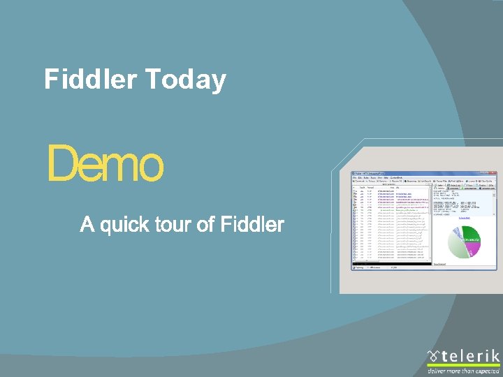 Fiddler Today Demo 