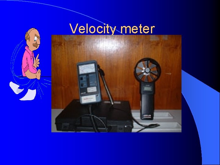 Velocity meter 