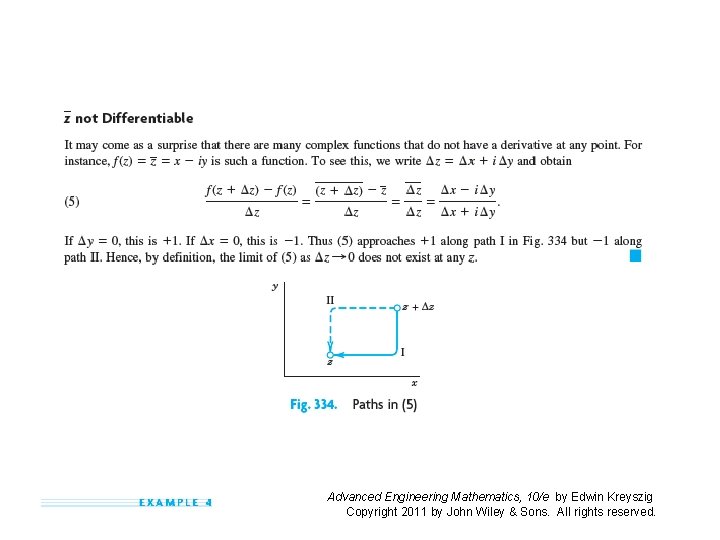 Advanced Engineering Mathematics, 10/e by Edwin Kreyszig Copyright 2011 by John Wiley & Sons.