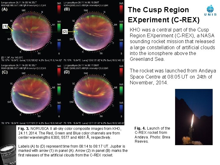 The Kjell Henriksen Observatory KHO 2014 2015 Fred