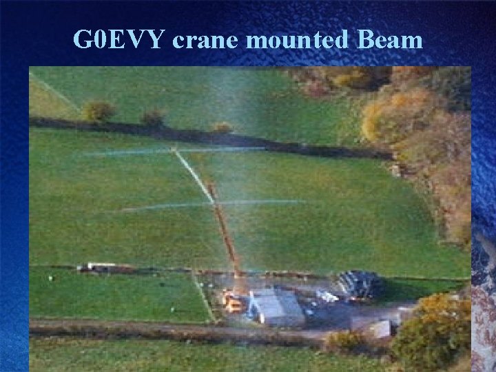 G 0 EVY crane mounted Beam 