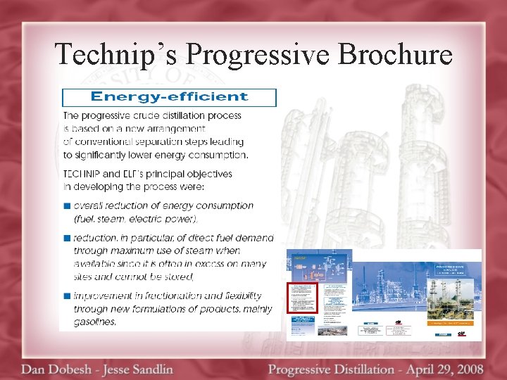 Technip’s Progressive Brochure 