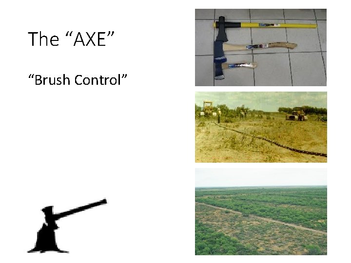 The “AXE” “Brush Control” 