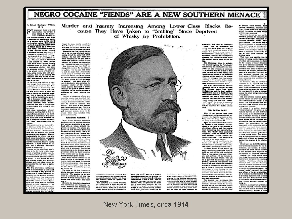 New York Times, circa 1914 